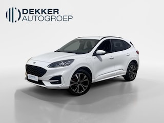 Ford Kuga 2.5 PHEV 225 pk ST-Line X Half leder Alcantara - Voorruitverwarming - Stoelverwarming - Adaptieve Cruise Control - 19inch LM Velgen