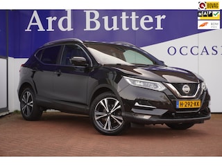 Nissan Qashqai 1.3 DIG-T Business Edition 160PK+LUXE-LEDER/PANO-DAK+LED/CAMERA+NAVI = SUPER ONDERHOUDEN !!