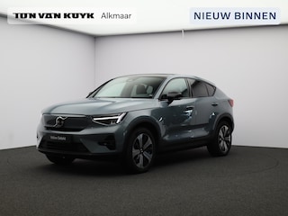 Volvo C40 Recharge Ultimate 69 kWh / Trekhaak / Wamtepomp / 360 camera / Privacy glass / Stoel+stuurwielverwarming / Harman Kardon / Elektrisch bedienbare stoelen /