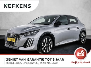 Peugeot 208 GT Hybrid 145pk Automaat | Navigatie | Camera v+a | Climate Control | Adaptieve Cruise Control | Parkeersensoren v+a | Armsteun | Keyless | Full Led koplampen | Dodehoeksensor| Leder/stof sportstoelen | Bluetooth | Draadloze Apple CarPlay / Android Auto | DAB+ radio | Donker getint glas | 17" lichtmetalen velgen |