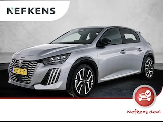 Peugeot 208 GT Hybrid 145pk Automaat | Navigatie | Camera v+a | Climate Control | Adaptieve Cruise Control | Parkeersensoren v+a | Armsteun | Keyless | Full Led koplampen | Dodehoeksensor| Leder/stof sportstoelen | Bluetooth | Draadloze Apple CarPlay / Android Auto | DAB+ radio | Donker getint glas | 17" lichtmetalen velgen |