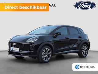 Ford Puma 1.0 Hybrid Automaat Titanium | Winterpack | Cruise control | Camera | CarPlay | Navi | | Buitenspiegels elektrisch verstel- en verwarmbaar | Draadloze telefoonlader | Elektrisch bedienbare achterklep