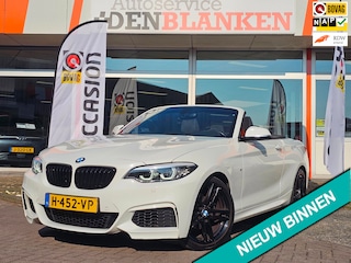 BMW 2-serie Cabrio 218i Executive Edition M Sport Automaat BJ.2020 / Navi / 18"Lmv / Clima / Led Kopl. / Stoelverw. / Trekhaak !!