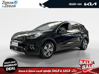 Kia Niro 1.6 GDi DynamicPlusLine | Trekhaak Afneembaar + 13-Polige Stekker | Apple Carplay / Android Auto | Navigatiesysteem | Licht + Regensensor | Dodehoekdetectie | Stoel + Stuurverwarming | Parkeersensoren Voor + Achter | Camera Achter | Cruise Control Adaptief