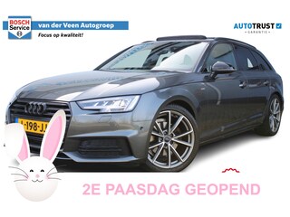 Audi A4 Avant 2.0 TFSI MHEV Sport S line black edition | Incl. 12 maanden Garantie | Panorama dak | Bang & Olufsen | Elektrisch verstelbare stoelen met memory | Elektrisch wegklapbare trekhaak | Stoelverwarming Voor & achter | Elektrische kofferbakklep | Keyless entry/start Virtual cockpit | Draadloze telefoonlader | Half lederen bekleding | Climate controle | Navigatie | Automatisch inparkeren | Cruise controle | 19 Inch LMV | Parkeersensoren V+A |