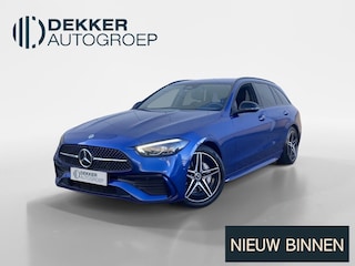 Mercedes-Benz C-klasse Estate 180 AMG Line 170 pk automaat memoryfunctie - Laser LED koplampen -