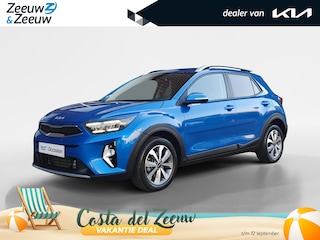 Kia Stonic 1.0 T-GDi MHEV DynamicPlusLine | Stoel en stuurverwarming | Navigatie | Camera | Keyless met startknop | Apple Carplay / Android Auto | Getinte ramen achter |