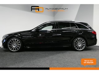 Mercedes-Benz C-klasse Estate 220 CDI AMG Line / Panoramadak / Burmester Surround Sound / Trekhaak (zwenkbaar) / Achteruitrijcamera / 19'' LMV / Stoelverwarming / Elektr. verstelbare voorstoelen (deels) / Ambienteverlichting / LED koplampen / Grootlichtassistent / Cruise Control / Navigatie / Elektr. achterklep