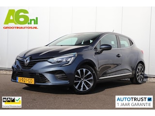 Renault Clio 1.0 TCe Intens 101PK Half Leder 16 inch LMV Navigatie Carplay Android Airco Cruise Control LED Rijstrooksensor Parkeersensor