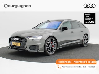Audi A6 Avant 55 TFSi e 367 Pk quattro S-Line Competition | Panoramadak | Leder | Trekhaak | 21 Inch | Head-Up | Softclose | 360 Camera | Stuur- / Stoelverwarming | 19.268 Km!!