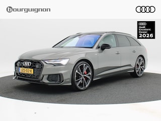 Audi A6 Avant 55 TFSi e 367 Pk quattro S-Line Competition | Panoramadak | Leder | Trekhaak | 21 Inch | Head-Up | Softclose | 360 Camera | Stuur- / Stoelverwarming | 19.268 Km!!