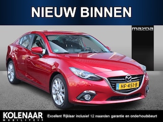 Mazda 3 Sedan GT-M 2.0 Sky-G 120pk /1e eigenaar/Dealeronderhouden/Navi/HUD/Keyless/Leder/PDC V+A