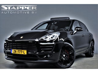 Porsche Macan 3.0 S 340pk Automaat Sportchrono Pano/Luchtvering/Trekhaak/Bose/Camera/Bose/Xenon/Led/Leer