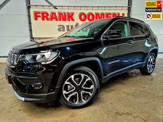 Jeep Compass 1.5T e-Hybrid Summit + OH historie|LED|Keyless|360 camera|Verw stuur/stoelen|Park assist|DAB|Apple|Android|18"LMV