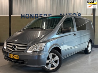 Mercedes-Benz Vito 122 CDI 320 LANG DC Comfort Plus I MARGE I DUBBELE CABINE I TREKHAAK I NAP I PDC I 5 PERS I V6 I AUTOMAAT I LM