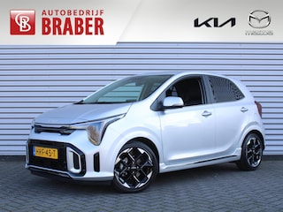 Kia Picanto 1.0 DPI GT-Line | Stuur-/stoelverwarming | Schuifdak | Camera | Dodehoek detectie | Draadloze telefoonlader | Clima | Navi | 16" LM | Cruise |