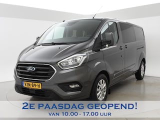 Ford Transit Custom 2.0 TDCI 130 PK AUT. L2H1 DUBBEL CABINE LIMITED | 2 SCHUIFDEUREN | TREKHAAK | CAMERA | STOELVERW. |