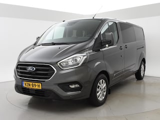 Ford Transit Custom 2.0 TDCI 130 PK AUT. L2H1 DUBBEL CABINE LIMITED | 2 SCHUIFDEUREN | TREKHAAK | CAMERA | STOELVERW. |