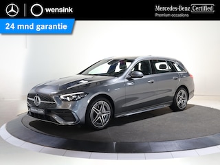 Mercedes-Benz C-klasse Estate 300e Star Edition AMG Line | Panoramaschuifdak | DISTRONIC | Trekhaak | USB-pakket plus