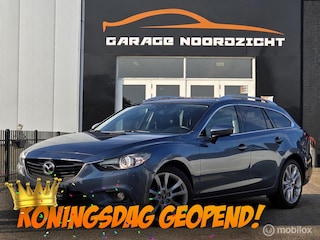 Mazda 6 Sportbreak 2.5 SkyActiv-G 192 GT-M XENON|NAVIGATIE|AUTOMAAT|LEDER|CRUISE CONTROL|GETINT GLAS|19 INCH|