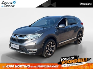 Honda CR-V 2.0 Hybrid Comfort *Automaat*Navi+Camera*Climate Control*Lederen bekleding*Adapt. Cruise Control*LM.Velgen*Zeer nette auto!