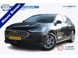Ford Focus 1.0 EcoBoost Hybrid Titanium | Incl. 12 maanden garantie | Parkeersensoren | Apple Carplay/Andoid Auto | Navigatie | Climate control | Cruise control | DAB | Airco | Bluetooth | Lichtmetalen velgen