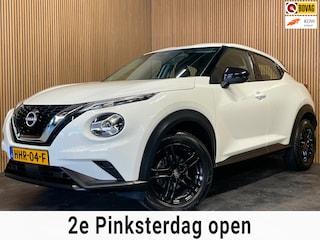 Nissan Juke 1.0 DIG-T Acenta|AUTOMAAT|BLACK/WHITE EDITION|STOELVERWARMING|APPLE CARPLAY|CAMERA|CLIMATE,CRUISE CONTROL|LANE|PDC-A|
