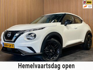 Nissan Juke 1.0 DIG-T Acenta|AUTOMAAT|BLACK/WHITE EDITION|STOELVERWARMING|APPLE CARPLAY|CAMERA|CLIMATE,CRUISE CONTROL|LANE|PDC-A|