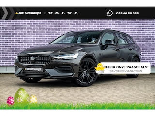Volvo V60 2.0 B3 Essential Edition | Sport Pack | 19" Black Edition Velgen | Leder | Adaptieve Cruise Control | Stoelverwarming | Park Assist |
