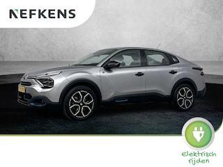 Citroën C4 Ë-C4 X EV Feel 50kWh 136pk | Navigatie via Apple Carplay / Android Auto | Climate Control | Cruise Control | Parkeersensoren | Armsteun | Led koplampen | Adaptief demping systeem | Bluetooth | DAB+ radio | Volledig digitaal instrumentenpaneel | 18" lichtmetalen velgen |