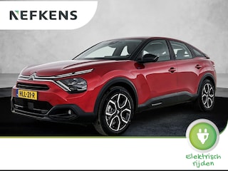 Citroën C4 EV You 50 kWh 136pk | Navigatie | Achteruitrijcamera | Climate Control | Cruise Control | Parkeersensoren | Apple Carplay / Android Auto | DAB+ radio | Armsteun | Stof/kunstlederen comfortstoelen | Volledig digitaal instrumentenpaneel | 18” lichtmetalen velgen |
