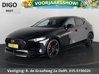 Mazda 3 2.0 e-SkyActiv-X M Hybrid 186 Black Luxury | Navigatie | Stoelverwarming | Camera |