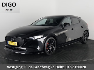 Mazda 3 2.0 e-SkyActiv-X M Hybrid 186 Black Luxury | Navigatie | Stoelverwarming | Camera |
