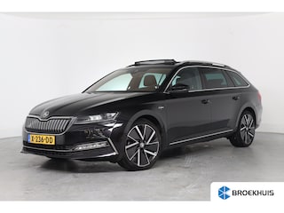 Skoda Superb Combi 1.4 TSI iV Laurin & Klement Navigatie | Leder | Panoramdak | Memory stoelen | Stoel/Stuur/voorruit verwarming | Camera | Adaptieve Cruise |