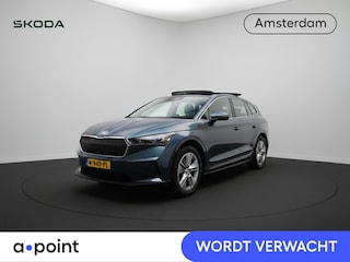 Skoda Enyaq iV 80 204 pk | Navigatie | Warmtepomp | Panoramadak | Trekhaak (wegklapbaar) | Achteruitrijcamera | Lederen bekleding | Stoelverwarming |