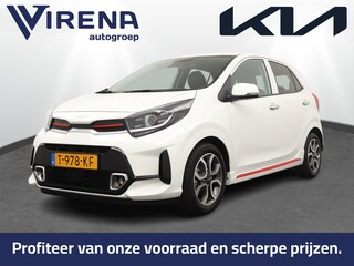 Kia Picanto 1.0 DPi GT-Line Apple Carplay/Auto Android - Cruise control - Climate Control - Navigatie - Achteruitrijcamera - Fabrieksgarantie tot 07-2030