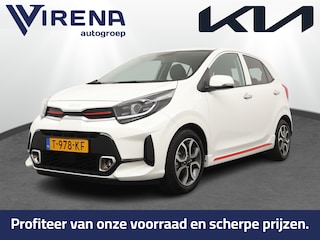 Kia Picanto 1.0 DPi GT-Line Apple Carplay/Auto Android - Cruise control - Climate Control - Navigatie - Achteruitrijcamera - Fabrieksgarantie tot 07-2030