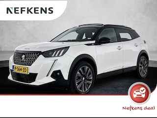 Peugeot 2008 SUV GT Pack 130pk Automaat | Navigatie | Schuif-/kanteldak | FOCAL Premium HiFi | Achteruitrijcamera | Climate Control | Adaptieve Cruise Control | Parkeersensoren v+a | Full Led koplampen | 3D Cockpit | Keyless | Leder/Alcantara | Stoelverwarming | Dodehoeksensor | DAB+ radio | Apple Carplay / Android Auto | Donker getint glas | 18" lichtmetalen velgen |