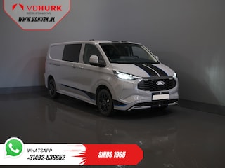 Ford Transit Custom 320 2.5 PHEV L2 Sport DC Dubbel Cabine 2xSchuifdeur/ Adapt.Cruise/ Elek.Stoel/ LED/ Carplay/ Standkachel/ Stoelverw./ Stuurverw./ Camera/ PDC