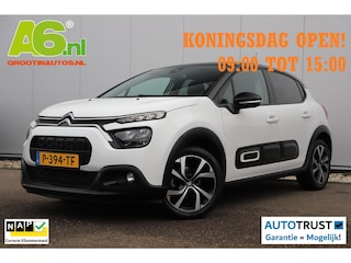 Citroën C3 1.2 PureTech Shine Navigatie Achteruitrijcamera 17 inch LMV Carplay Android Climate Cruise Control Rijstrooksensor Parkeersensor