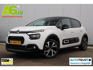 Citroën C3 1.2 PureTech Shine Navigatie Achteruitrijcamera 17 inch LMV Carplay Android Climate Cruise Control Rijstrooksensor Parkeersensor