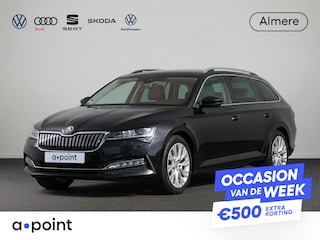 Skoda Superb 1.4 TSI iV Style 218 pk Automaat (DSG) | Navigatie | Trekhaak (wegklapbaar) | Parkeersensoren | Adaptieve cruise control | Stoelverwarming |