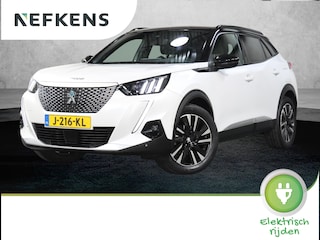 Peugeot 2008 SUV GT Pack 50kWh 136pk | Accu SOH 92,7% | Navigatie | Leder/Alcantara sportstoelen | Achteruitrijcamera | Stoelverwarming | Full Led koplampen | 3D Cockpit | Keyless | Parkeersensoren v+a | Adaptieve Cruise Control | Dodehoeksensor | Apple Carplay / Android Auto | DAB+ radio | Donker getint glas | 18" lichtmetalen velgen |