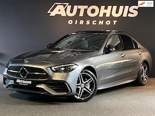 Mercedes-Benz C-klasse 300 e AMG Line Limousine Pano/Memoryseats/360Camera/Headup/Carbon/Stuurverwarming/Stoelventilatie/Trekhaak