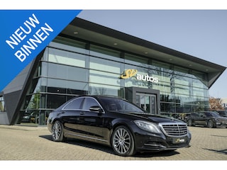 Mercedes-Benz S500 V8 455pk 4Matic Panoramadak Trekhaak elektrisch Luchtvering Widescreen Sfeerverlichting 20" LMV