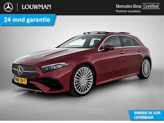 Mercedes-Benz A-klasse 180 AMG Line Plus | Panoramadak | 360° camera | Elektrische Stoelen | Sfeerverlichting | Apple Carplay | Inclusief 24 maanden MB Certified garantie voor Europa.