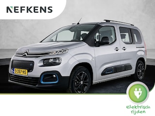 Citroën Berlingo Shine 50 kWh 136pk | Navigatie | Achteruitrijcamera | Climate Control | Cruise Control | Parkeersensoren | Keyless | Head-up display | Apple Carplay / Android Auto | Bluetooth | DAB+ radio | Elektrisch inklapbare spiegels | Automatisch dimlicht | Regensensor | 2x Schuifdeur | Donker getint glas | 16" lichtmetalen velgen |