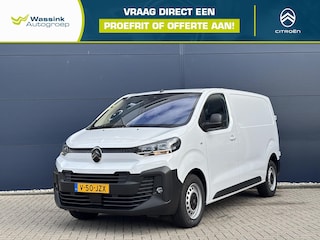 Citroën Jumpy GB 2.0 BlueHDi 145pk M | BPM VRIJ I Navigatie | Verhoogd laadvermogen I Trekhaak I Moduwork I Laadvloer I Comfort Pakket | Houten afwerking laadruimte