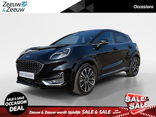 Ford Puma 1.0 EcoBoost ST-Line X Vignale | Automaat | Trekhaak | Lederen bekleding | Winter pack | Driver assistance pack | B&O audio | Parkeersensoren voor en achter | Achteruitrijcamera | 18" lichtmetalen velgen | Elektrische achterklep | Apple carplay & Android auto | Navigatie |