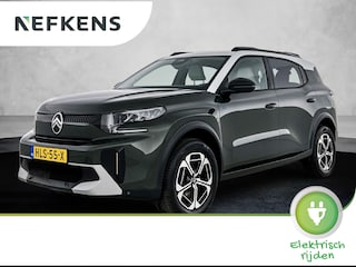 Citroën C3 Aircross SUV Max 44 kWh 113pk | Zeer lage kilometerstand! | Navigatie | Achteruitrijcamera | Climate Control | Cruise Control | Parkeersensoren v+a | Dodehoeksensor | Bluetooth | Draadloze Apple Carplay / Android Auto | Comfortstoelen | Elektrisch inklapbare spiegels | Led koplampen | Donker getint glas | 17" lichtmetalen velgen |